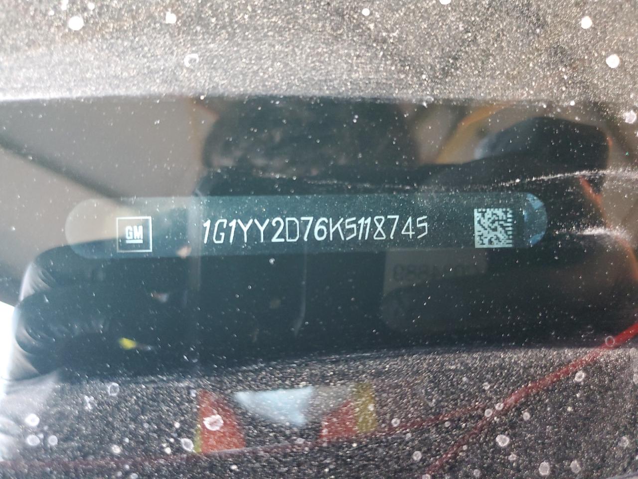 1G1YY2D76K5118745 CHEVROLET CORVETTE 2019