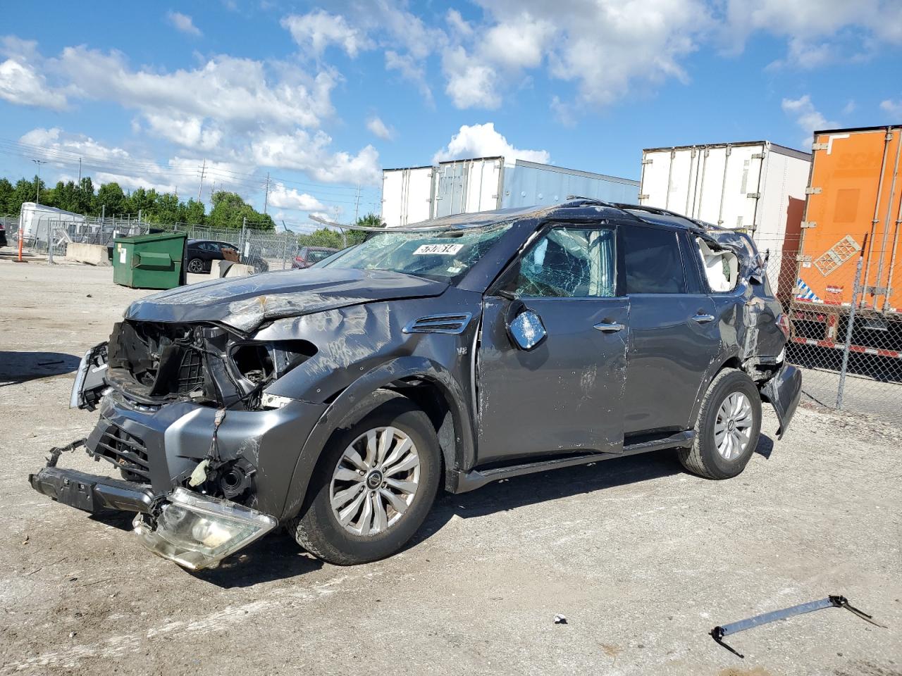 2020 Nissan Armada Sv VIN: JN8AY2NC4LX517233 Lot: 57970614