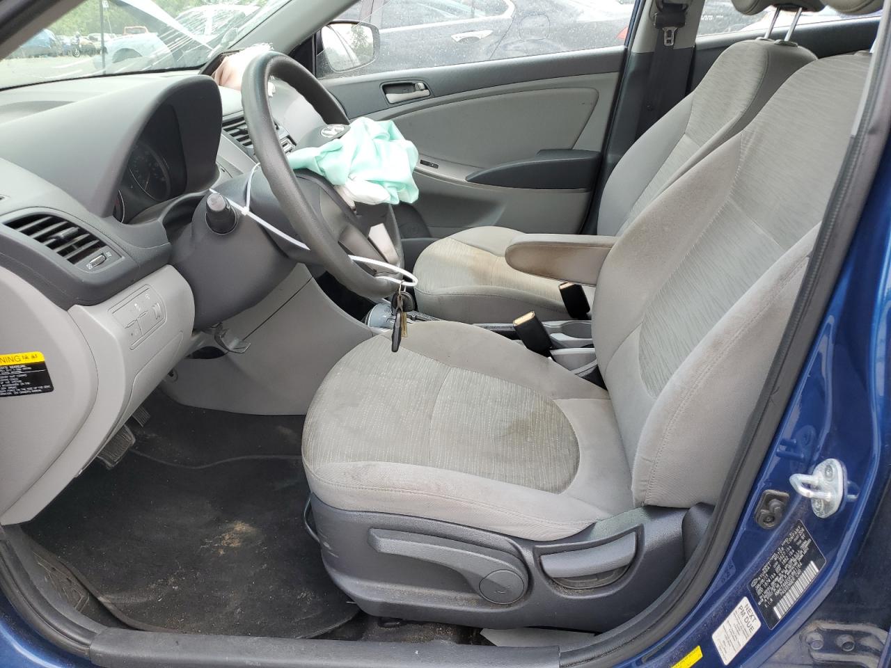 2015 Hyundai Accent Gls VIN: KMHCT4AE0FU861164 Lot: 59763404