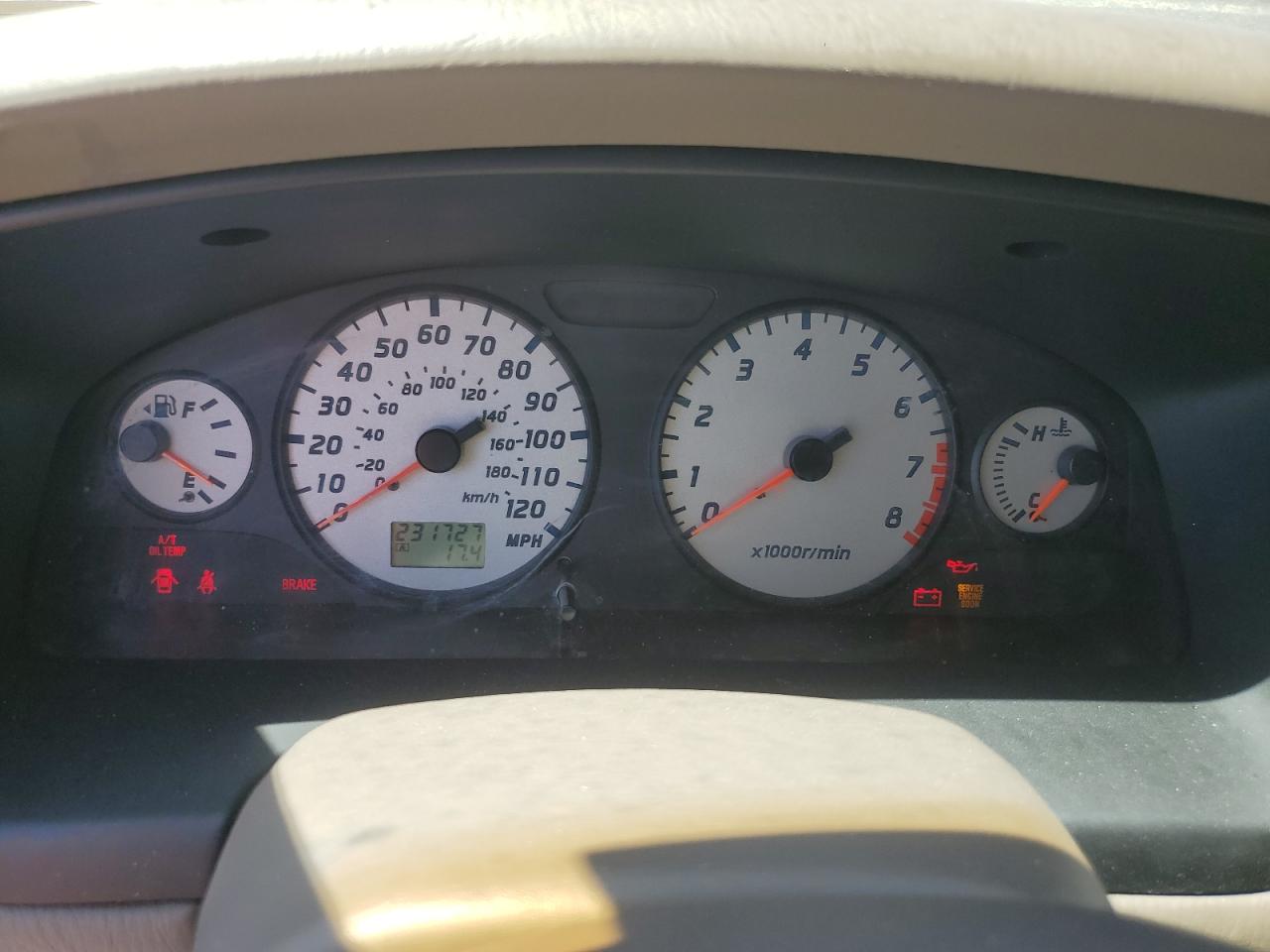 2002 Nissan Pathfinder Le VIN: JN8DR09Y22W743912 Lot: 55482404