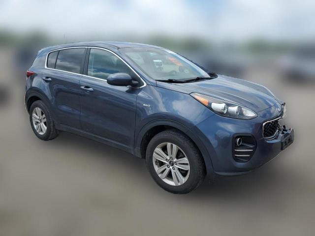  KIA SPORTAGE 2018 Синий