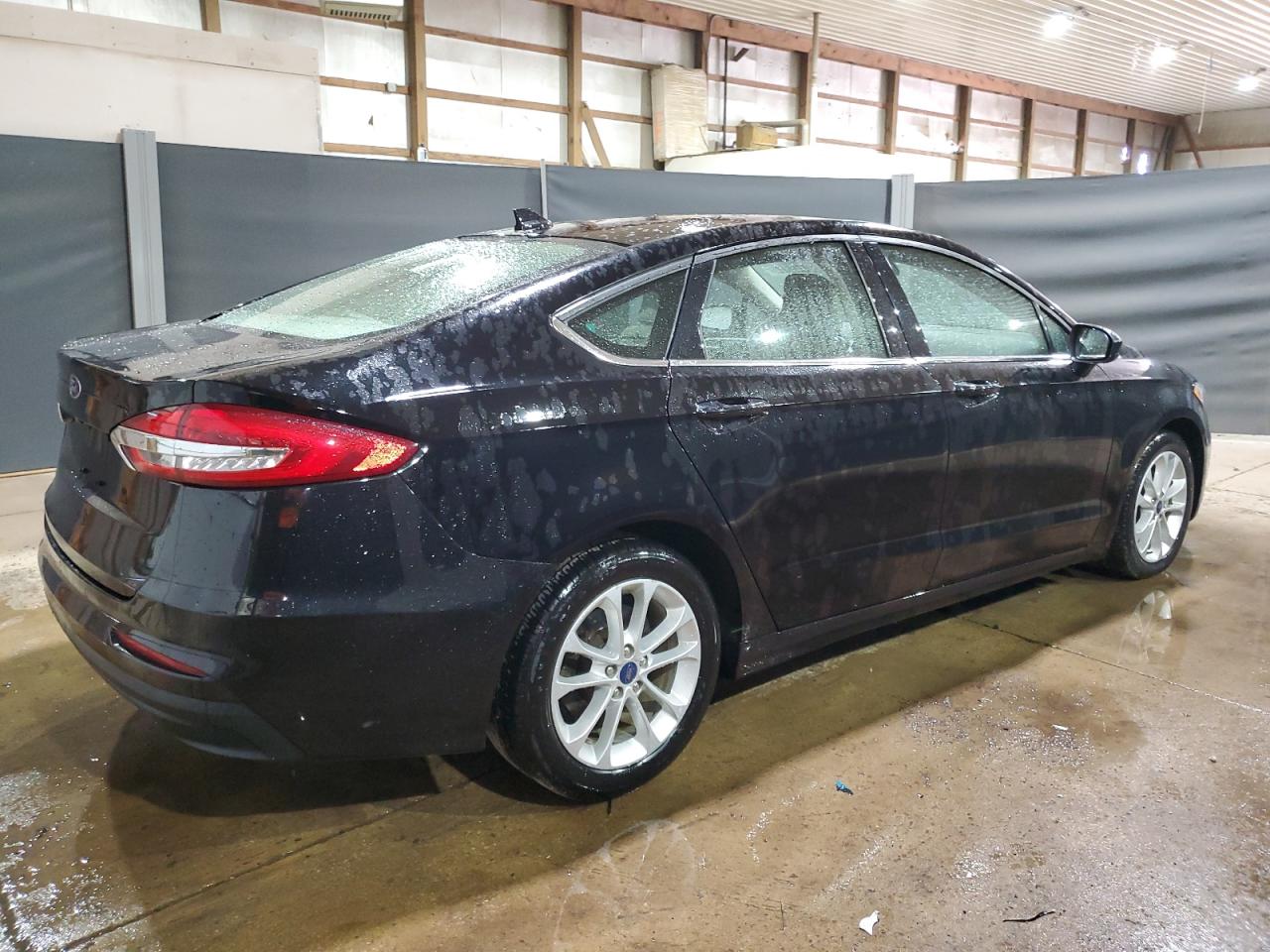 2019 Ford Fusion Se VIN: 3FA6P0LU1KR217652 Lot: 59440814