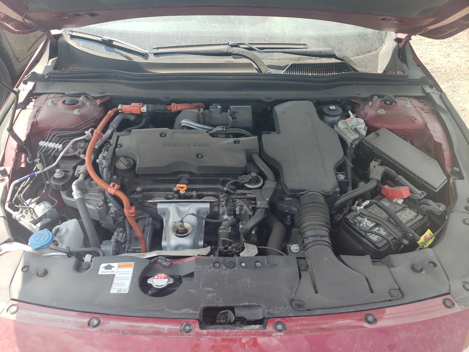 1HGCV3F52NA001673 2022 Honda Accord Hybrid Exl