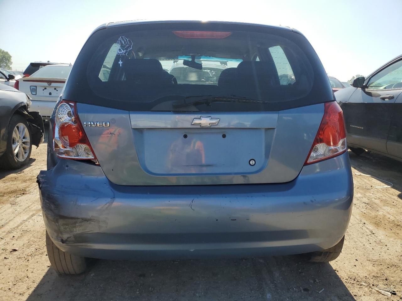 2007 Chevrolet Aveo Base VIN: KL1TD66637B766570 Lot: 58096454