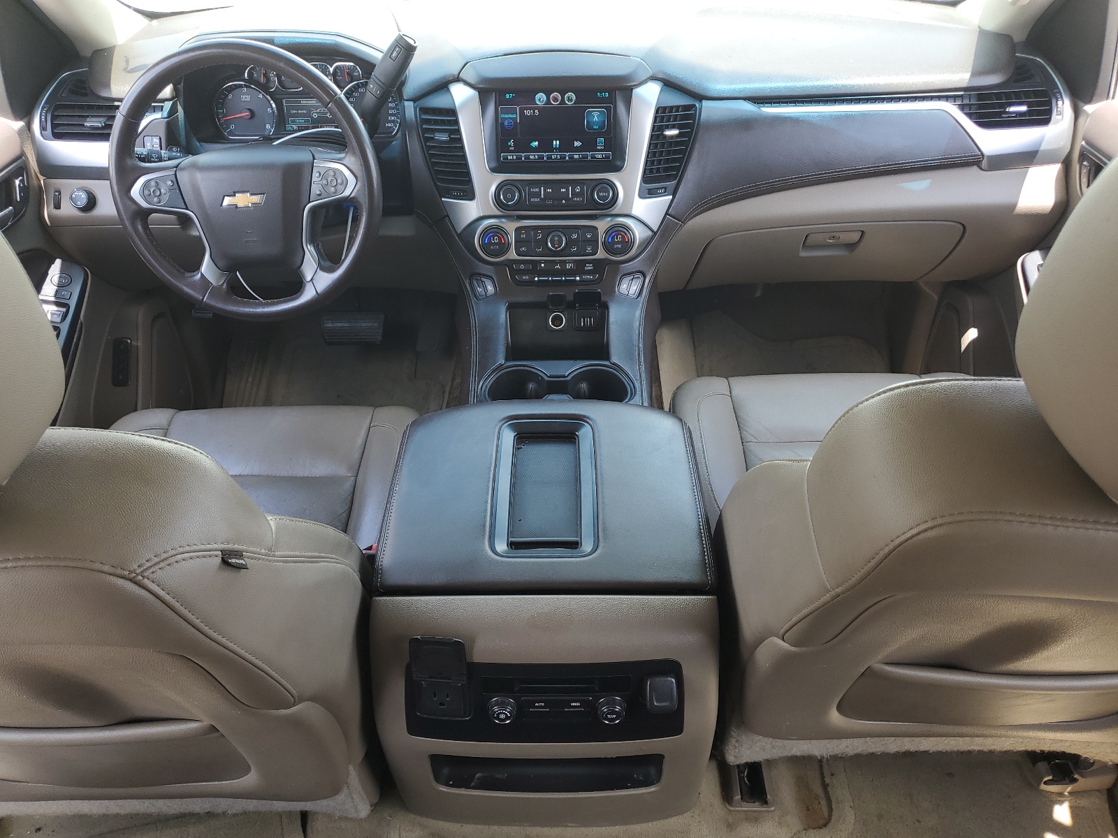 1GNSCBKCXFR567363 2015 Chevrolet Tahoe C1500 Lt