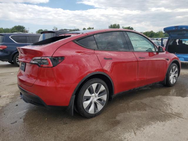  TESLA MODEL Y 2021 Красный