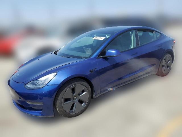  TESLA MODEL 3 2022 Синий