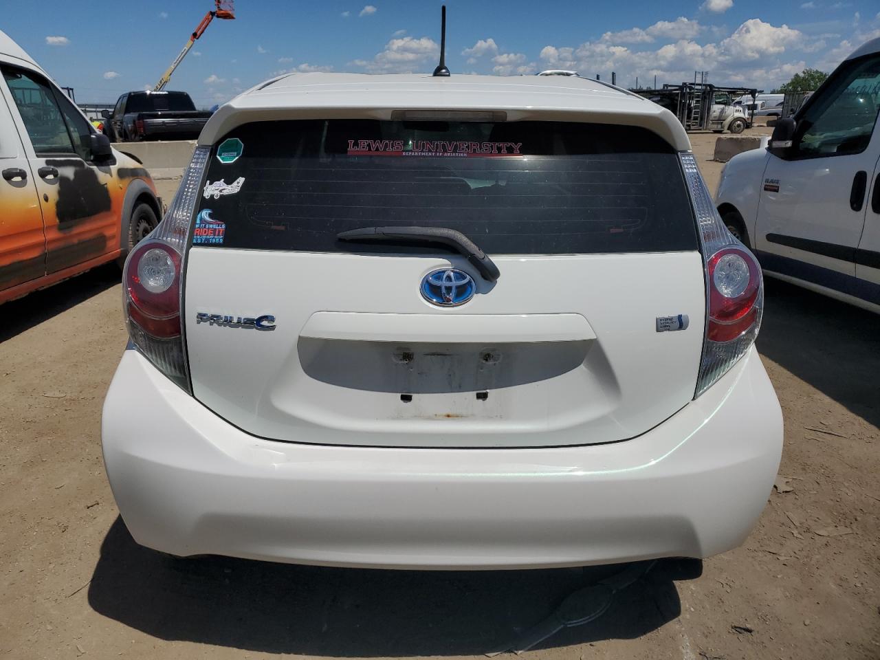 2012 Toyota Prius C VIN: JTDKDTB37C1501259 Lot: 56568644