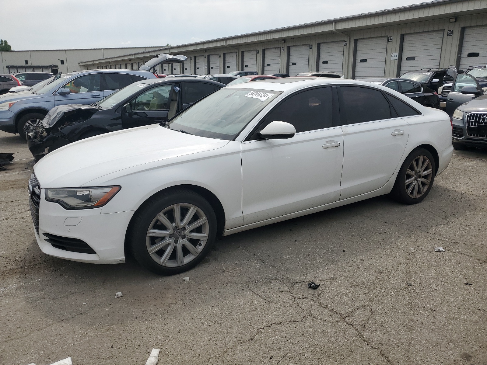 2013 Audi A6 Premium Plus vin: WAUGFAFC3DN029177