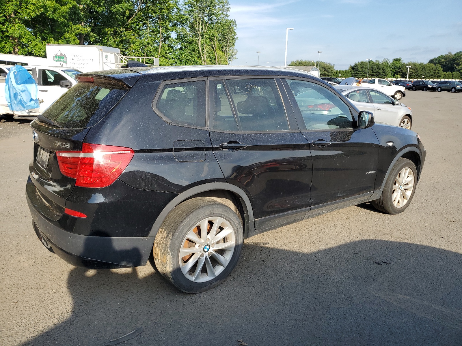 2013 BMW X3 xDrive28I vin: 5UXWX9C52D0D06299