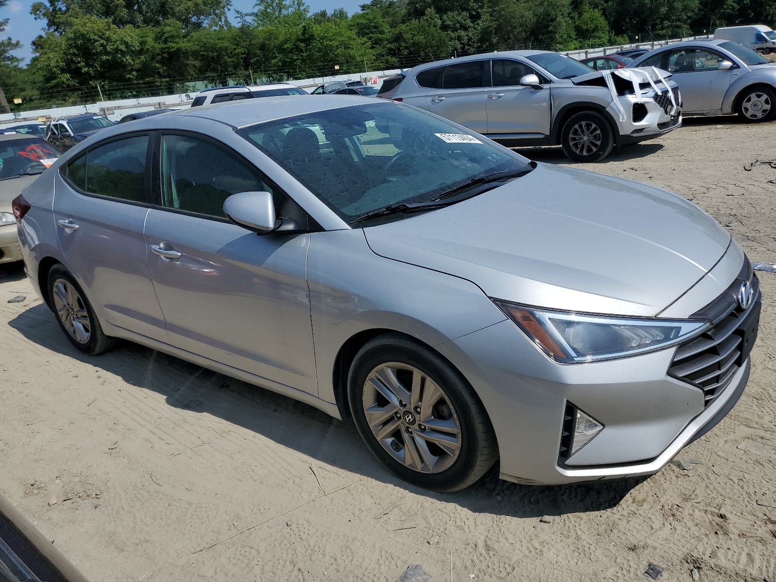 2019 Hyundai Elantra Sel vin: 5NPD84LF6KH434639