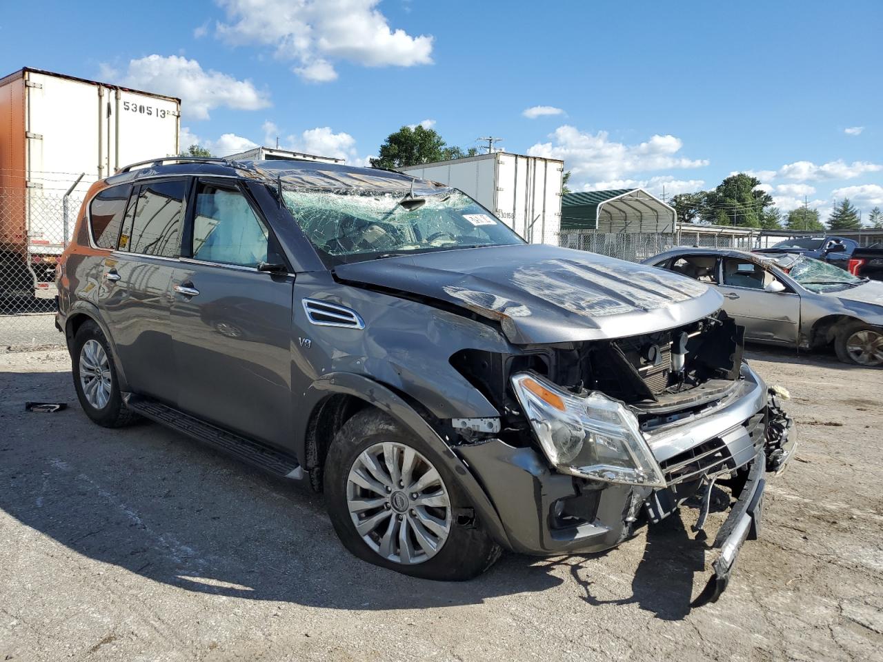 2020 Nissan Armada Sv VIN: JN8AY2NC4LX517233 Lot: 57970614