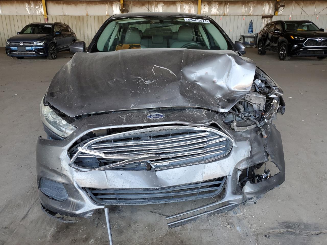 2013 Ford Fusion S VIN: 3FA6P0G76DR179942 Lot: 58865574