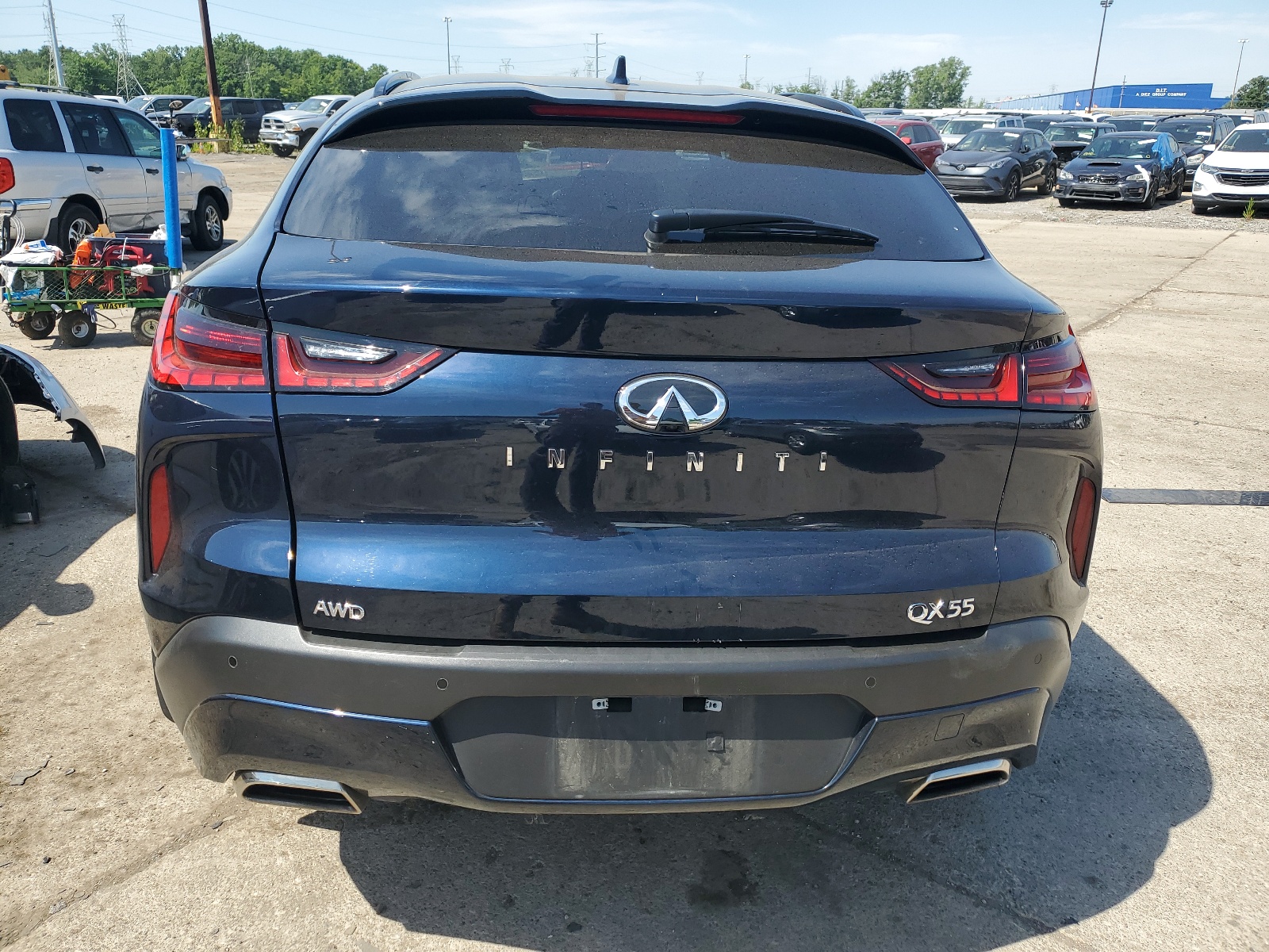 3PCAJ5KR4PF106831 2023 Infiniti Qx55 Essential