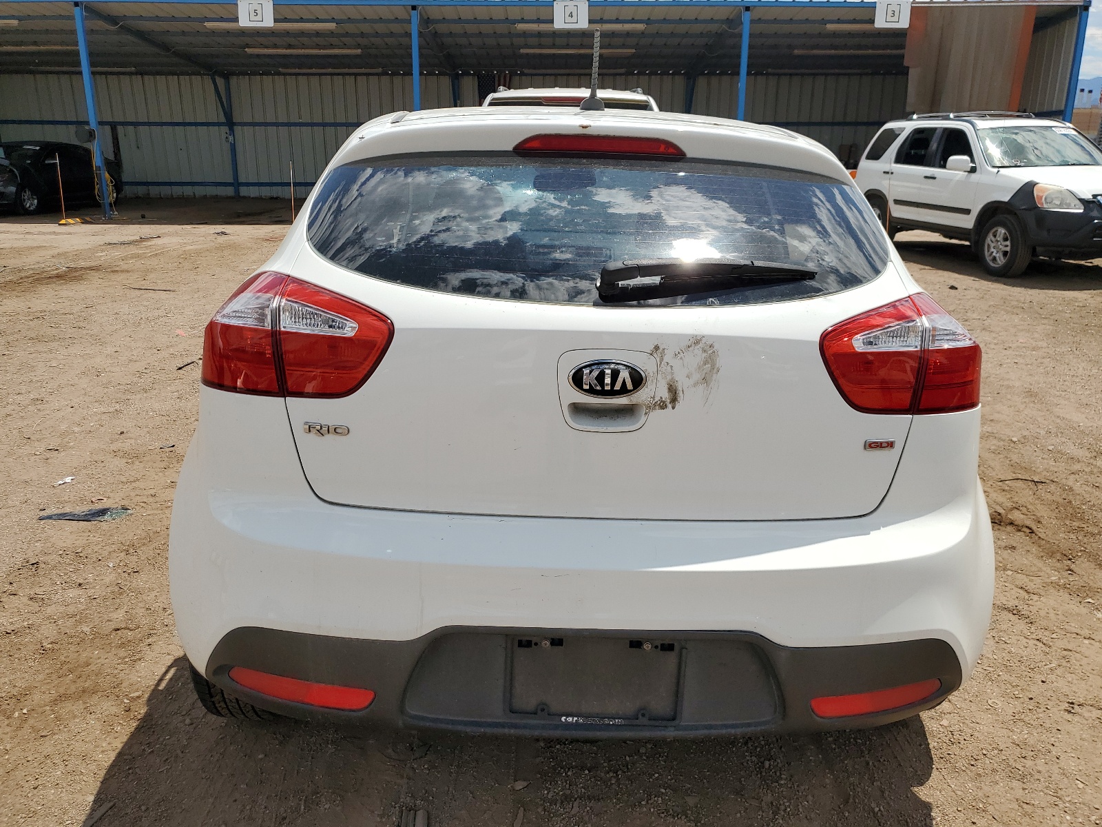 KNADM5A36D6205737 2013 Kia Rio Lx