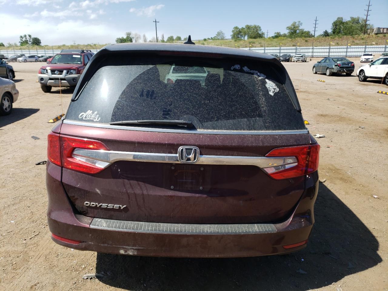 2019 Honda Odyssey Exl VIN: 5FNRL6H75KB111621 Lot: 59061464