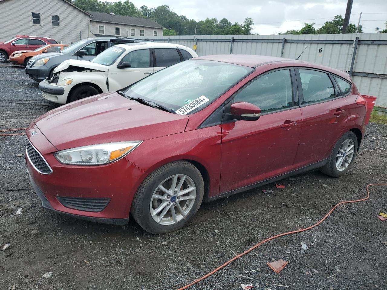 2017 Ford Focus Se VIN: 1FADP3K21HL338584 Lot: 57433684