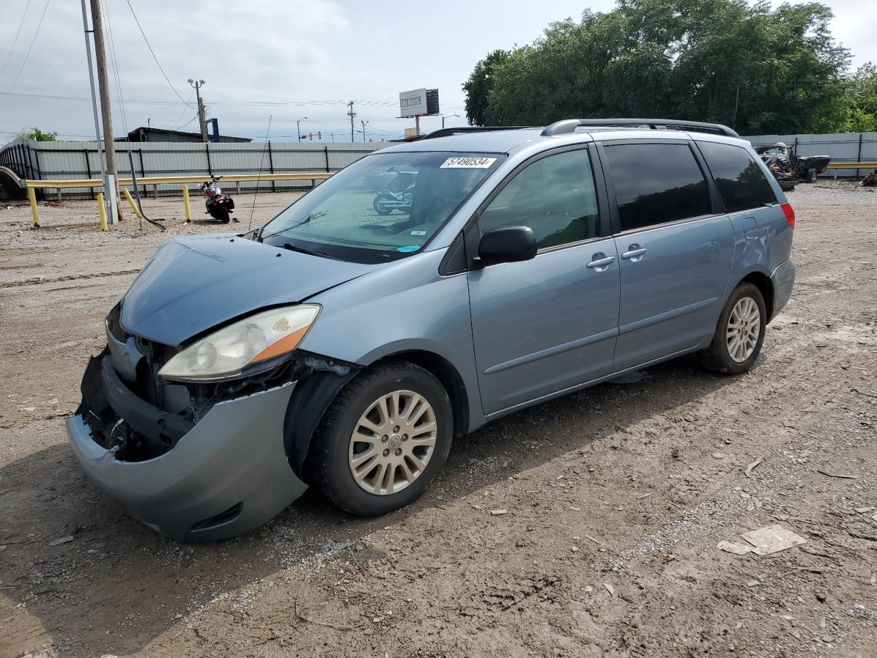 2010 Toyota Sienna Ce na sprzedaż w Oklahoma City, OK - Front End