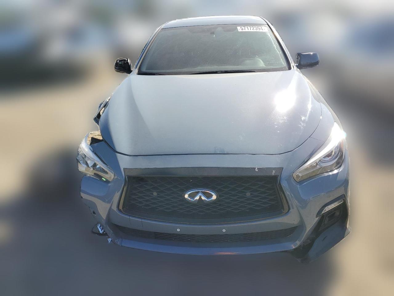 2021 Infiniti Q50 Red Sport 400 VIN: JN1FV7DP3MM850542 Lot: 57172394