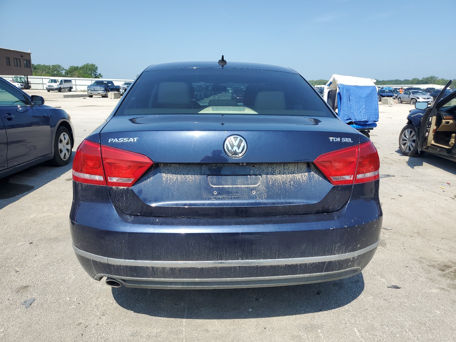 2013 Volkswagen Passat Sel vin: 1VWCN7A32DC078152