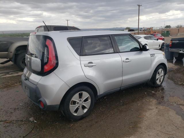  KIA SOUL 2015 Сріблястий