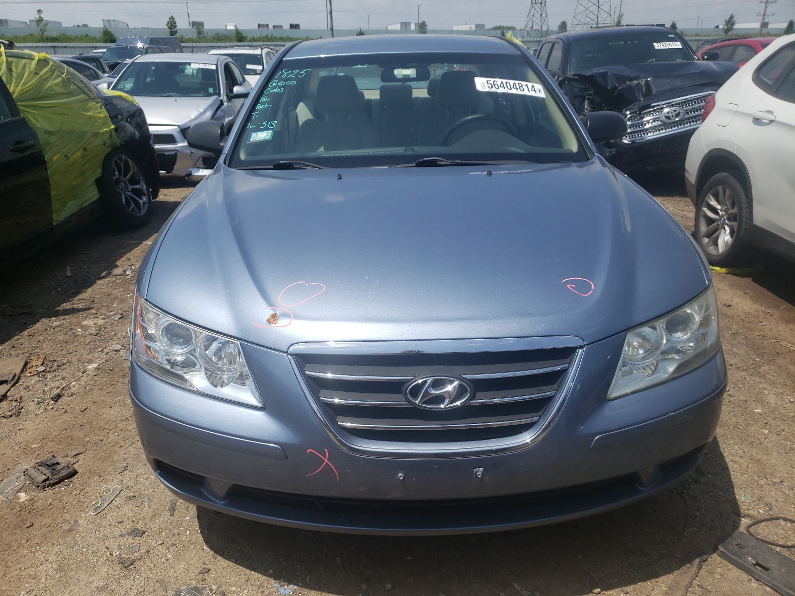 5NPET4AC5AH641100 2010 Hyundai Sonata Gls