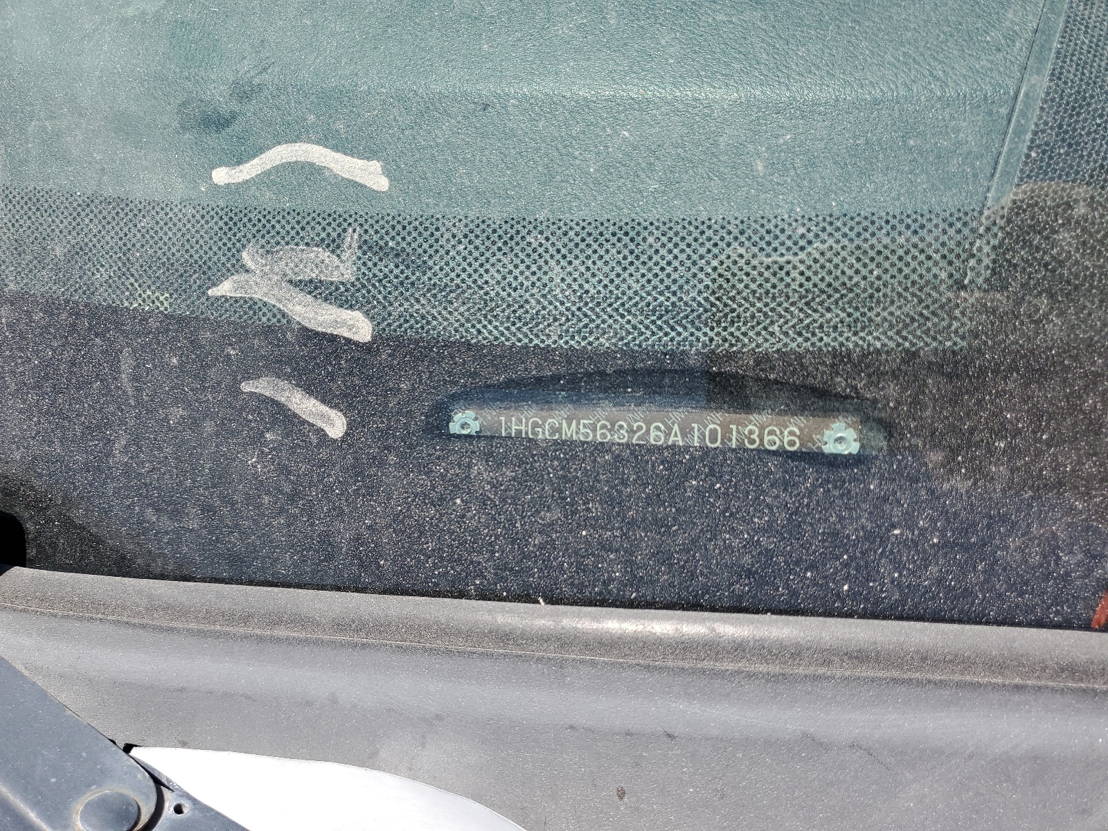 1HGCM56326A101366 2006 Honda Accord Se