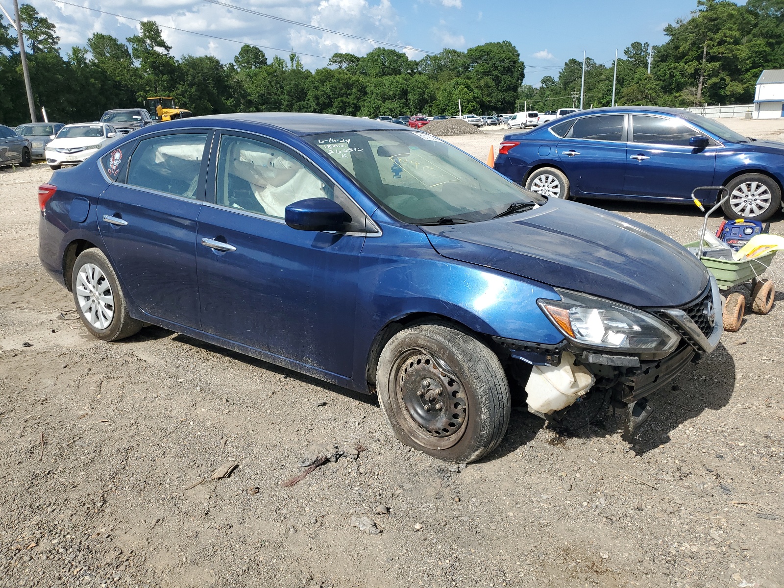 3N1AB7APXJY266512 2018 Nissan Sentra S