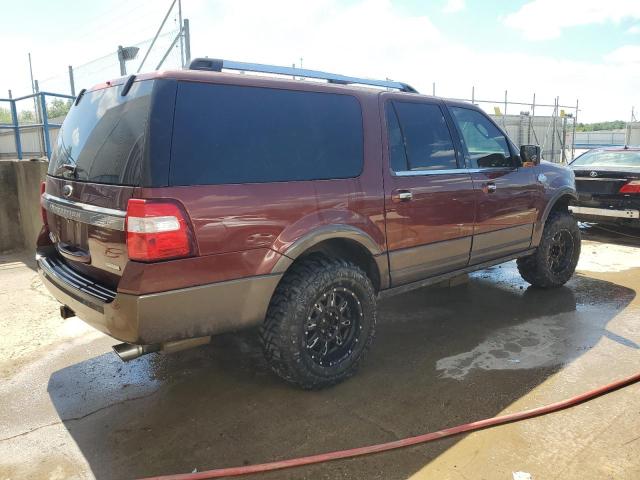  FORD EXPEDITION 2016 Czerwony