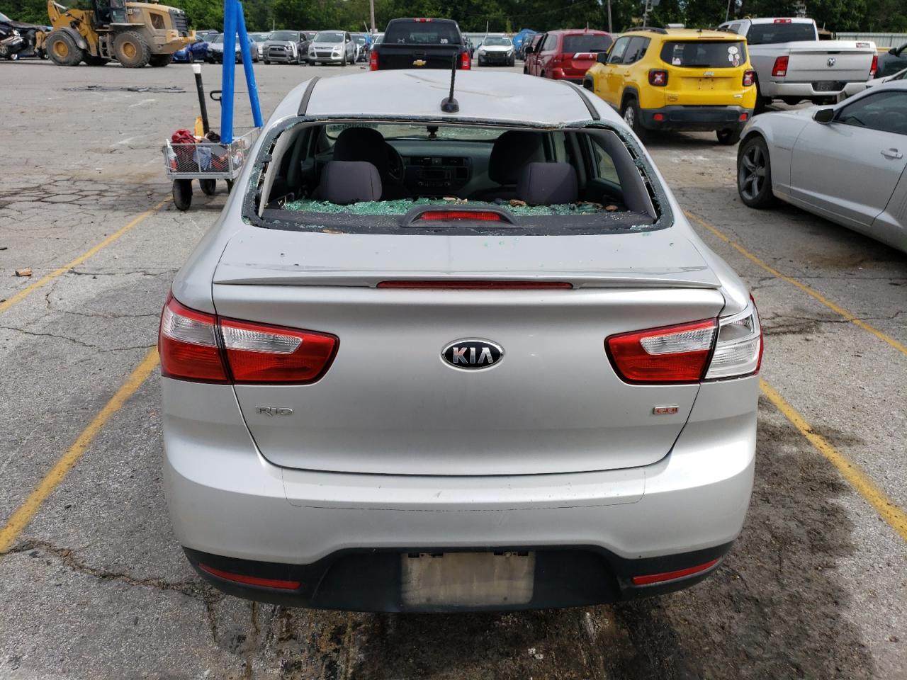 KNADM4A37E6334307 2014 Kia Rio Lx