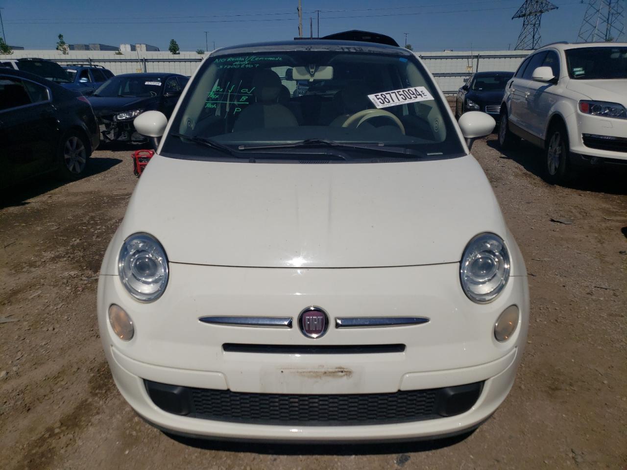 2012 Fiat 500 Pop VIN: 3C3CFFAR9CT223547 Lot: 58775094