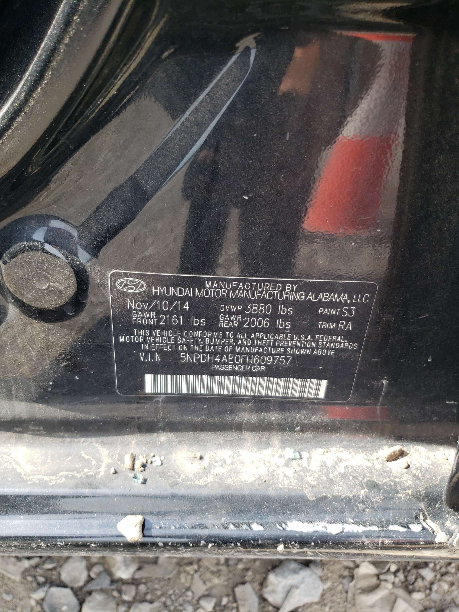 5NPDH4AE0FH609757 2015 Hyundai Elantra Se