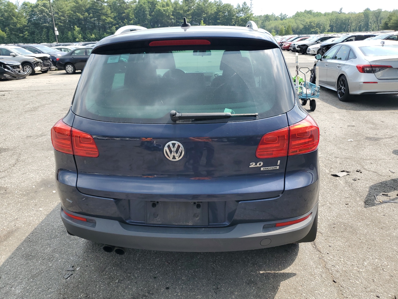 WVGBV3AX2DW599845 2013 Volkswagen Tiguan S