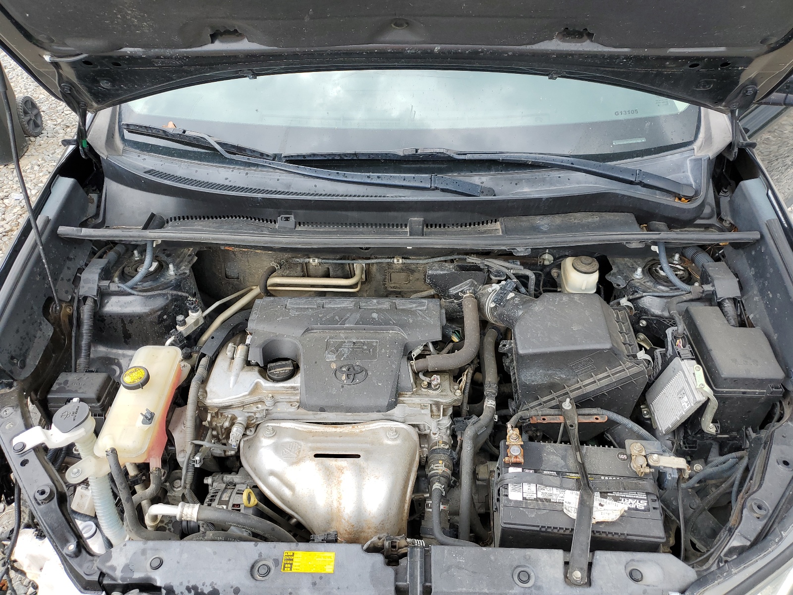 2T3ZFREV1DW005109 2013 Toyota Rav4 Le