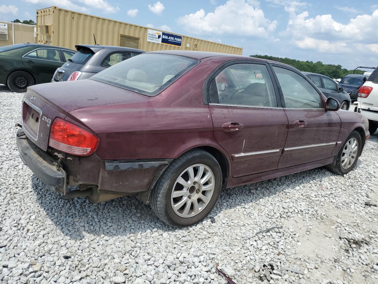 2004 Hyundai Sonata Gls brown sedan gas KMHWF35H74A993033 photo #4