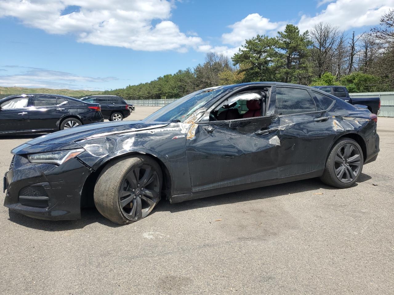 2021 Acura Tlx Tech A VIN: 19UUB5F53MA014391 Lot: 59347274
