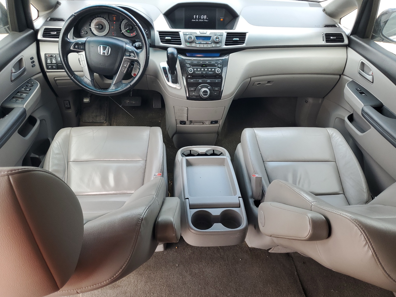 5FNRL5H99CB110159 2012 Honda Odyssey Touring