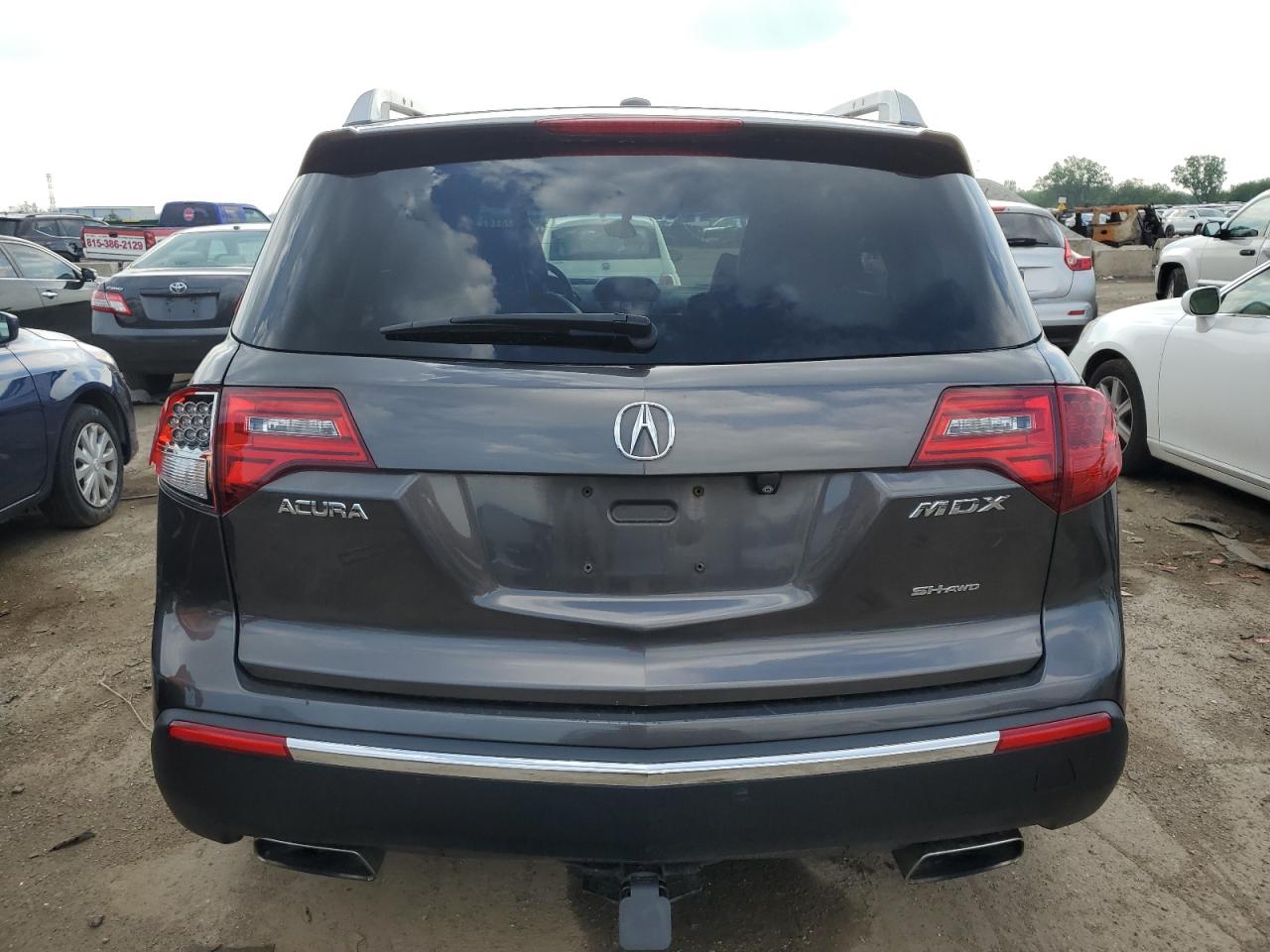 2011 Acura Mdx Advance VIN: 2HNYD2H56BH537905 Lot: 59683314