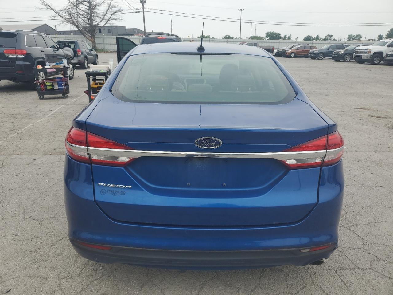 2017 Ford Fusion S VIN: 3FA6P0G70HR179344 Lot: 59346814