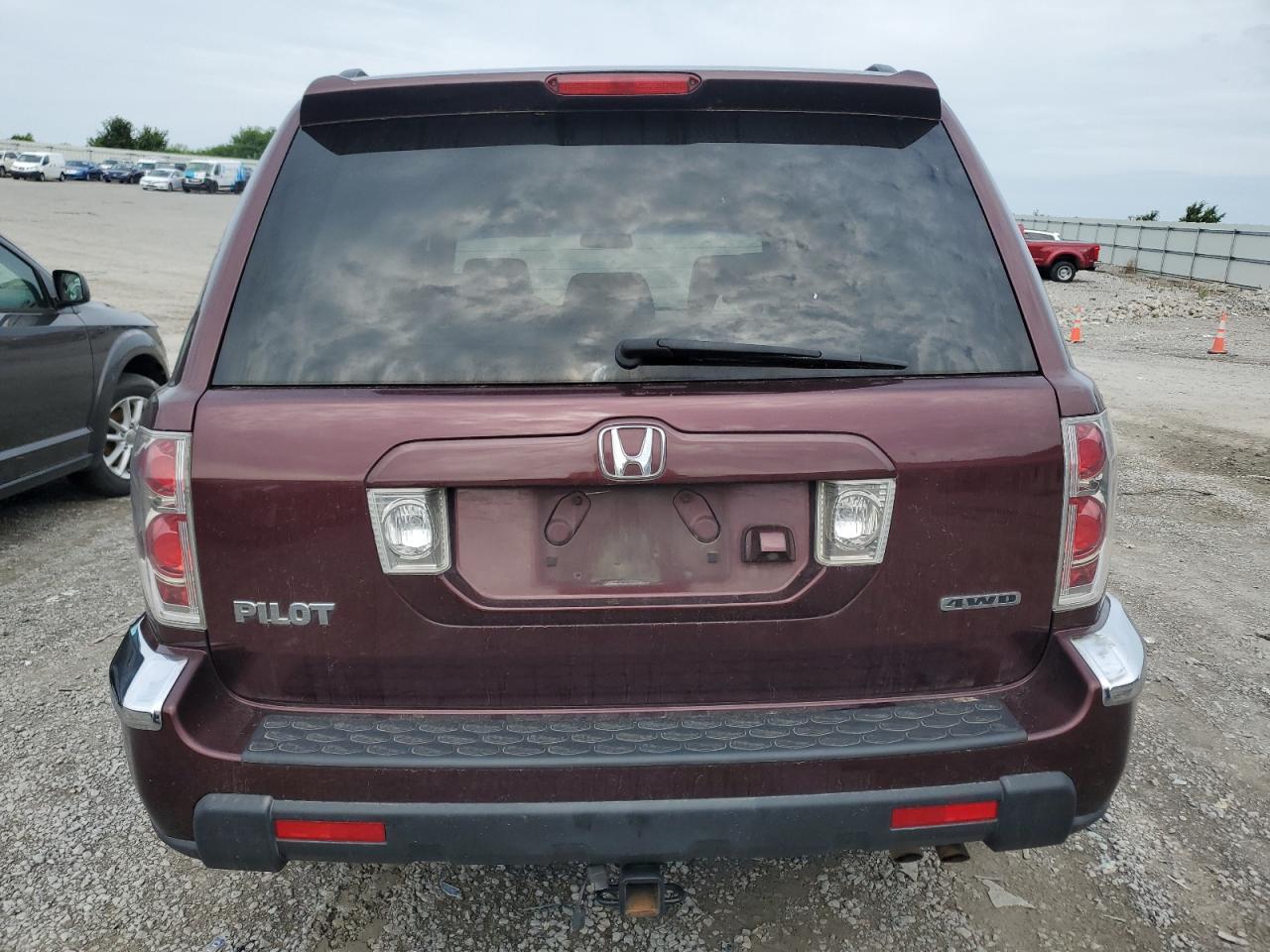 2007 Honda Pilot Exl VIN: 5FNYF187X7B028943 Lot: 59652104