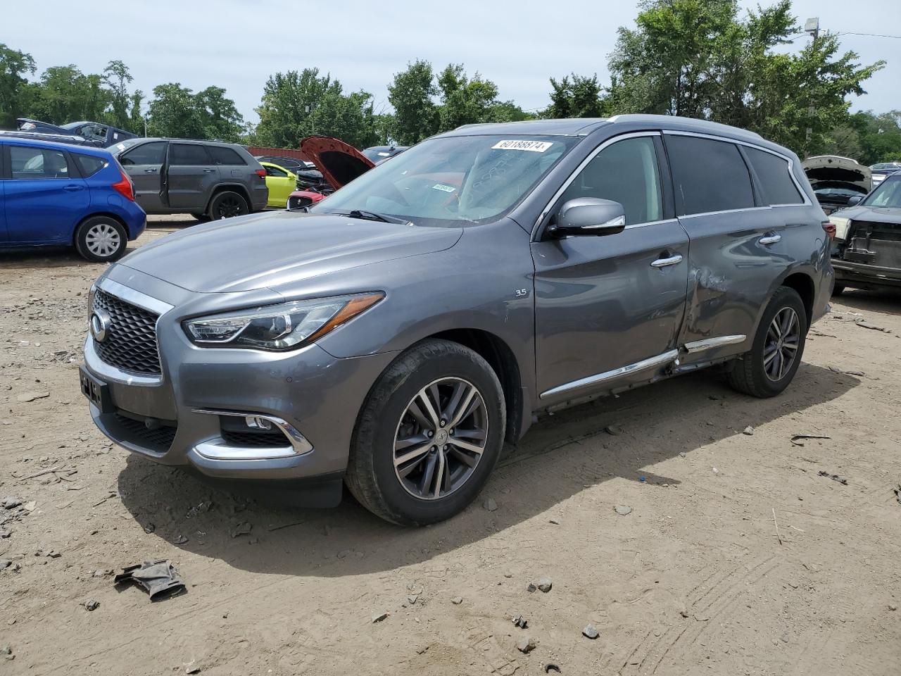 2017 Infiniti Qx60 VIN: 5N1DL0MM4HC501372 Lot: 60188874