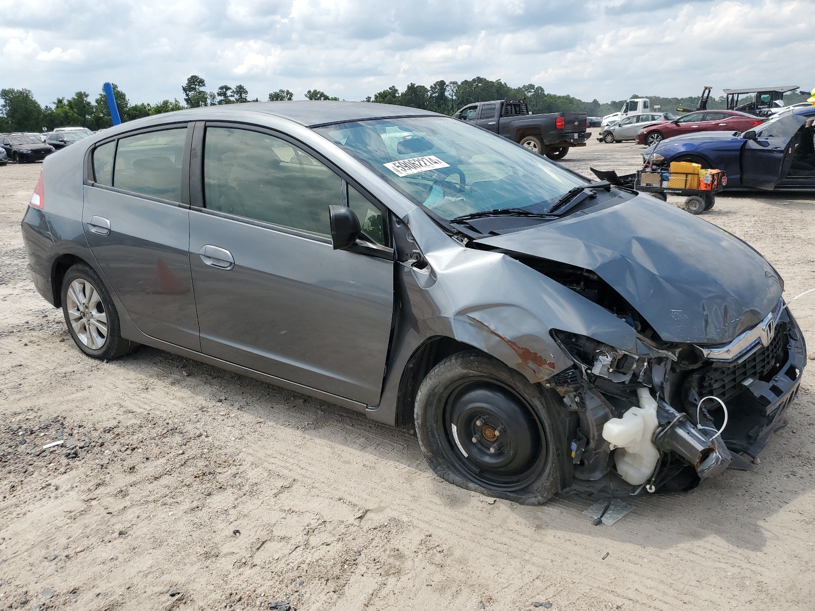 2014 Honda Insight Ex vin: JHMZE2H79ES000952