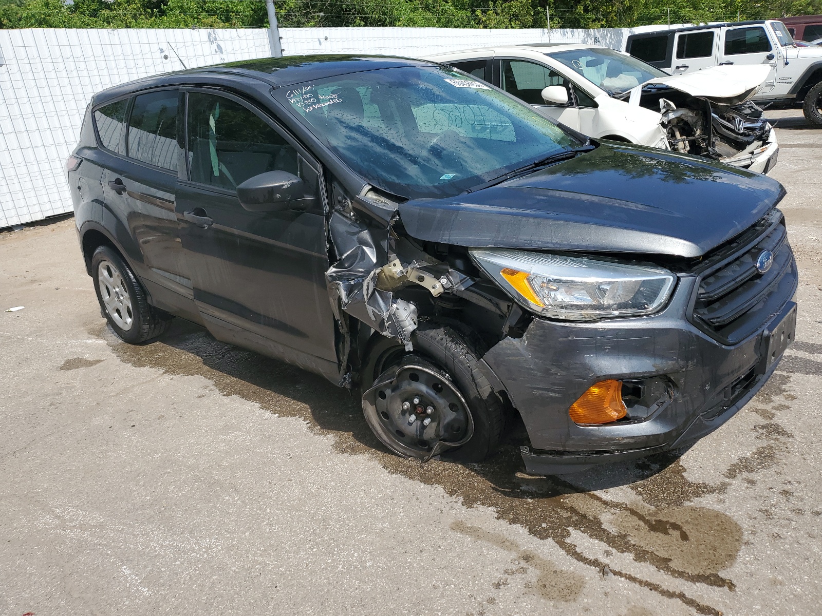 2017 Ford Escape S vin: 1FMCU0F76HUC34259