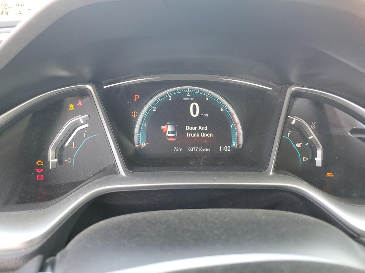 2018 Honda Civic Ex VIN: 2HGFC3B33JH356970 Lot: 59789354