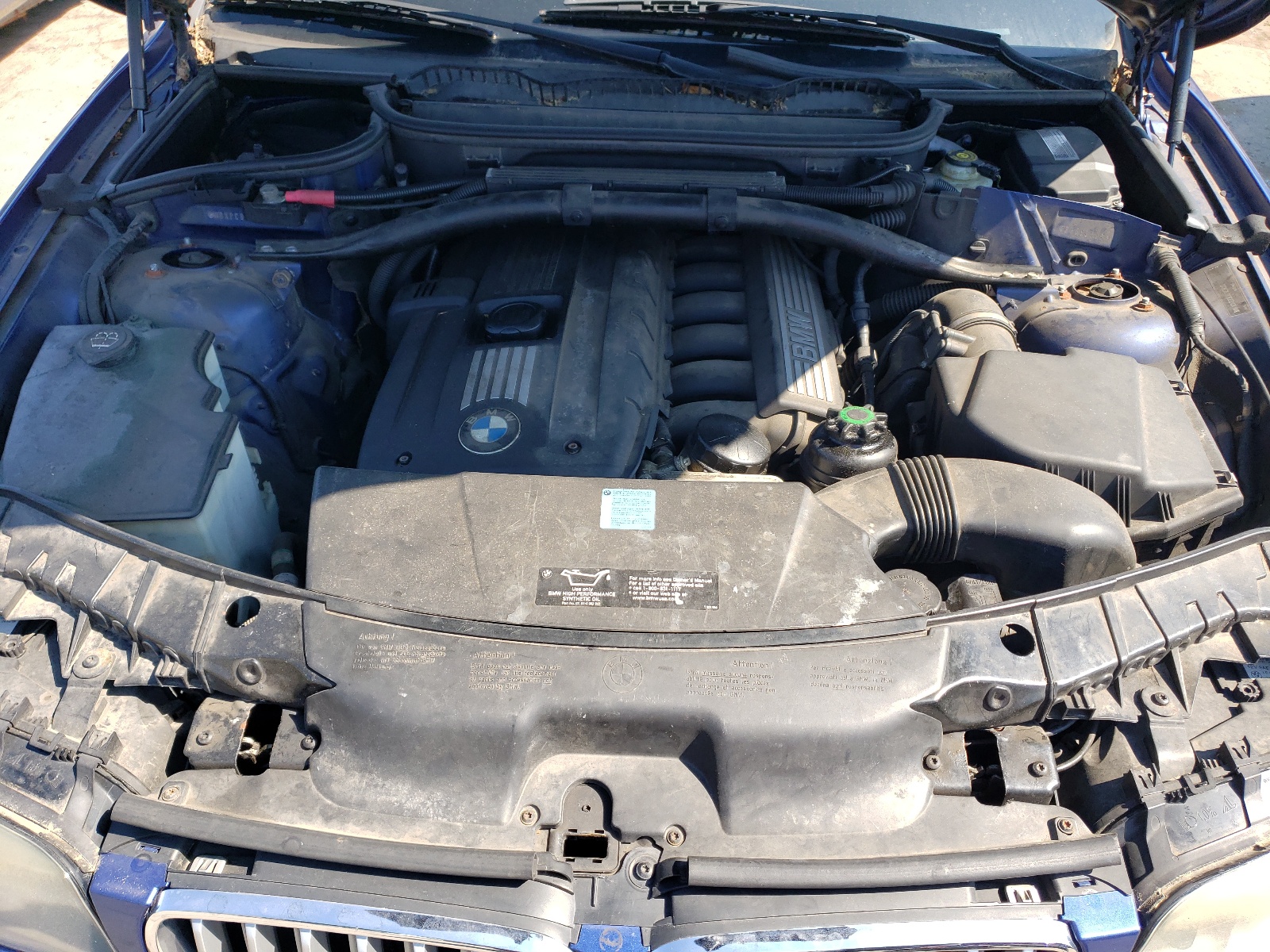 WBXPC93438WJ22601 2008 BMW X3 3.0Si