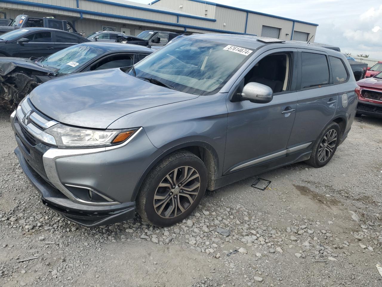 2016 Mitsubishi Outlander Se na sprzedaż w Earlington, KY - Hail