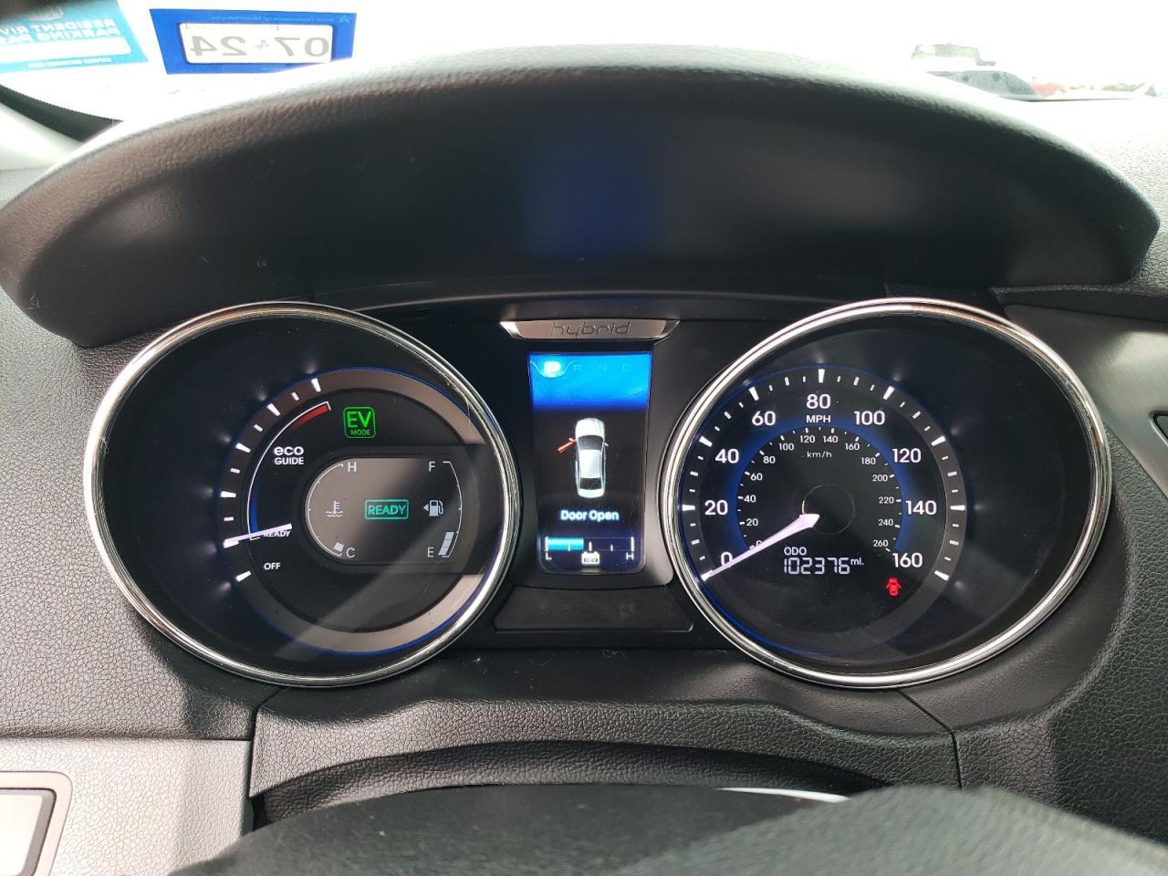 2013 Hyundai Sonata Hybrid VIN: KMHEC4A44DA101639 Lot: 59896024