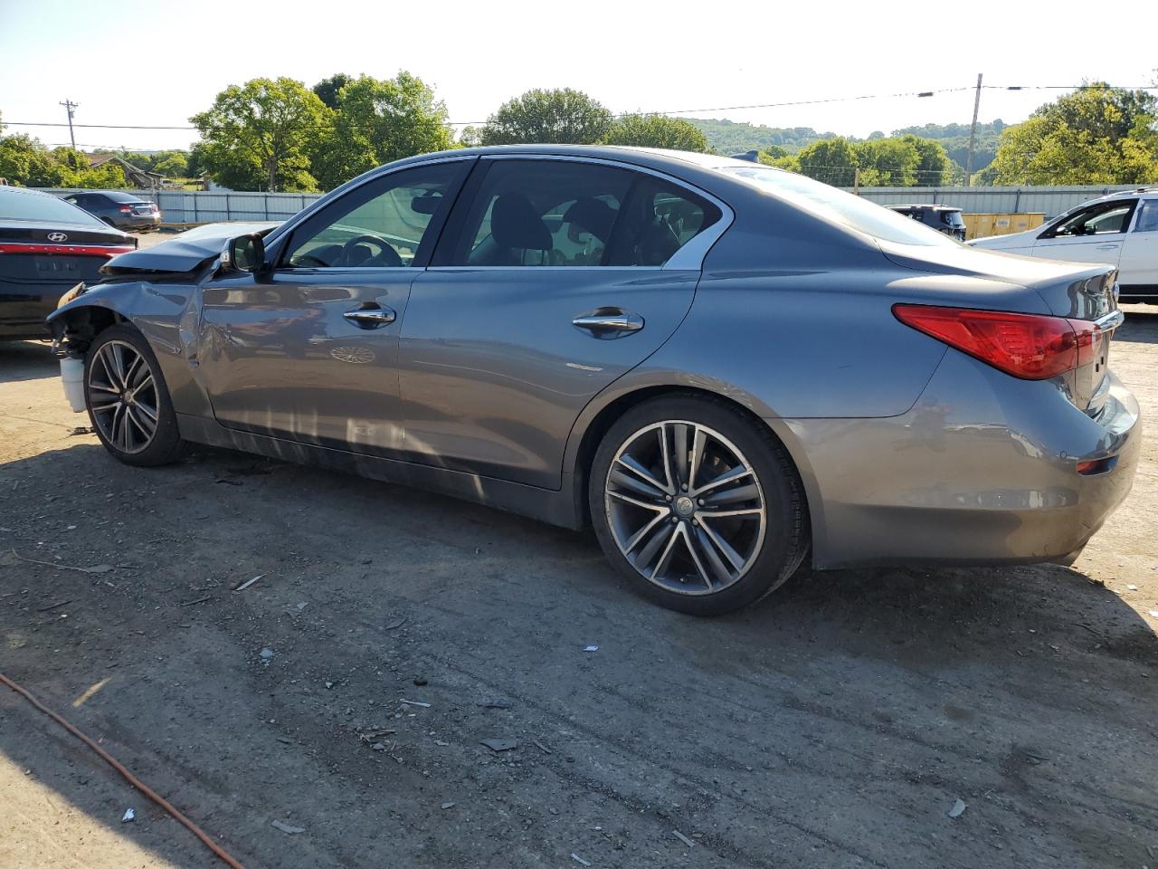 2014 Infiniti Q50 Base VIN: JN1BV7AP7EM684515 Lot: 60301054
