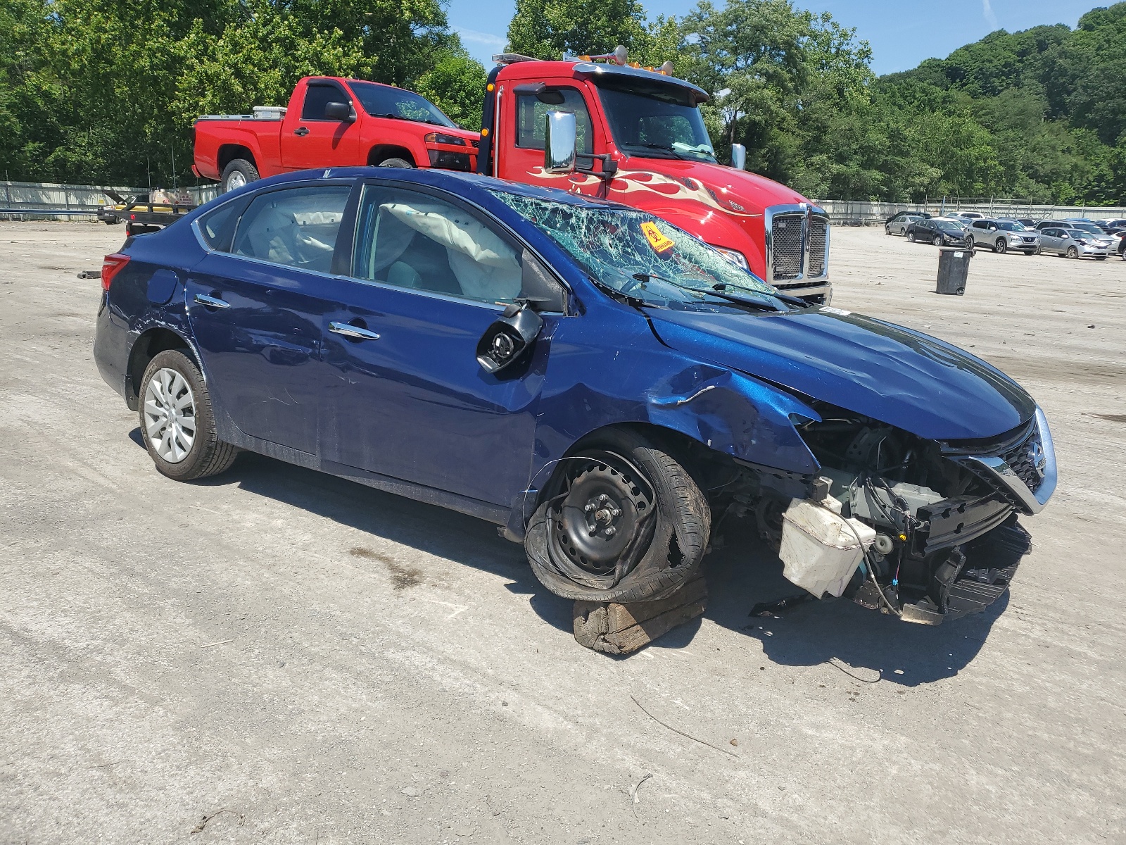 3N1AB7AP6KY337464 2019 Nissan Sentra S