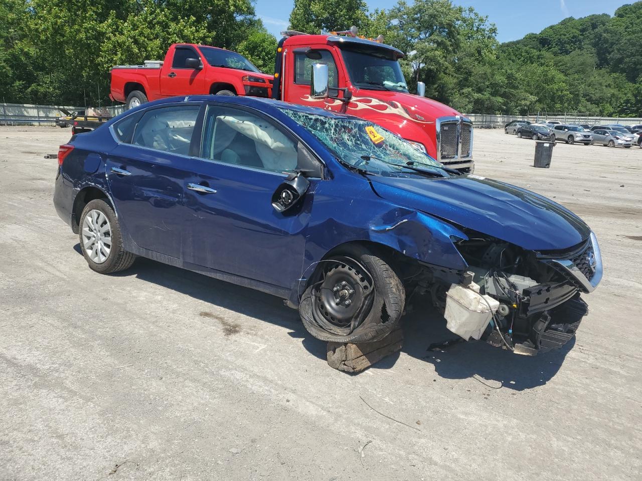 2019 Nissan Sentra S VIN: 3N1AB7AP6KY337464 Lot: 60897874